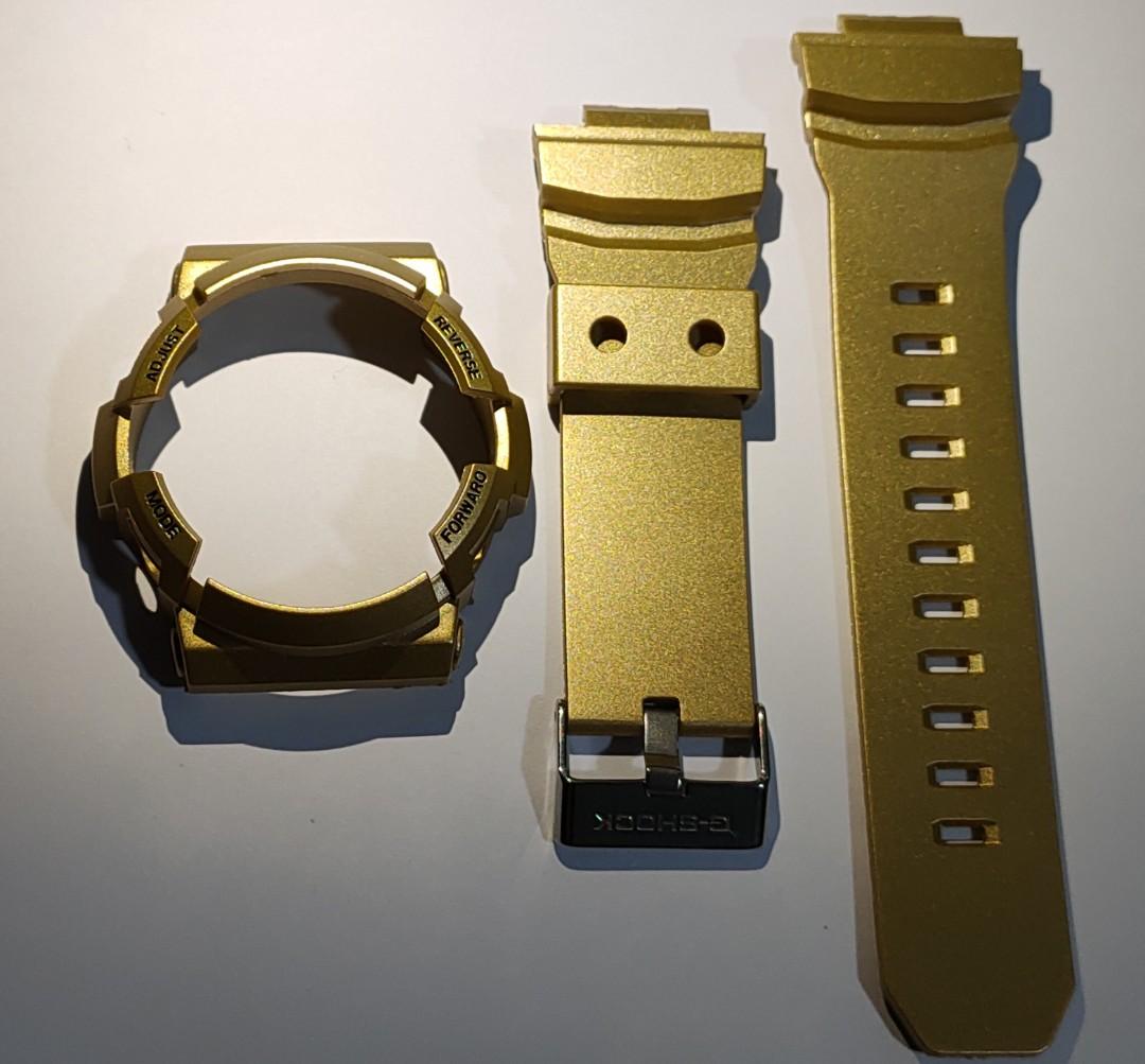 GShock GA200 GA201 GAW100 Straps and Bezel Replacement Men s