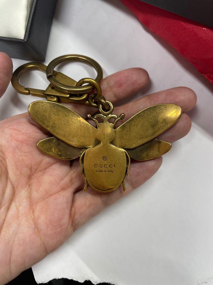 Gucci bee keychain charm bag charm Carousell