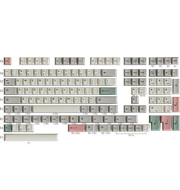 HK Gaming 9009 keycaps PBT Cherry Profile, Computers & Tech, Parts ...