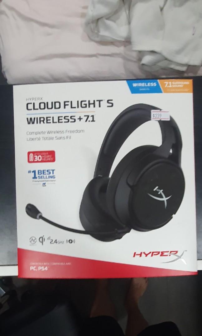 Hyperx Cloud Flight S Wireless Audio Headphones Headsets On Carousell