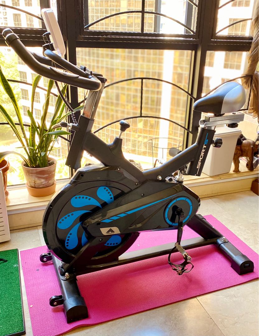 I Running Sg Spin Bike Puma Sports Equipment Exercise Fitness Cardio Fitness Machines on Carousell