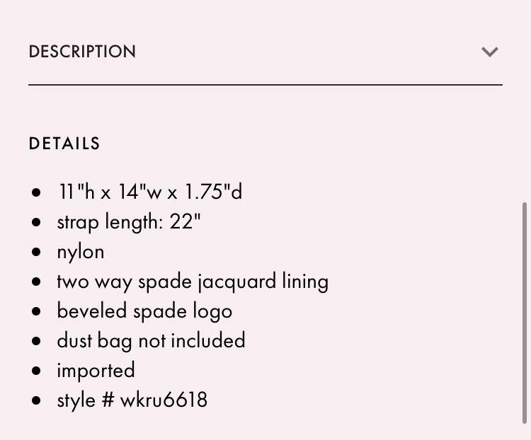 Kate Spade Jae laptop Bag, Women's Fashion, Bags & Wallets, Tote Bags on Carousell