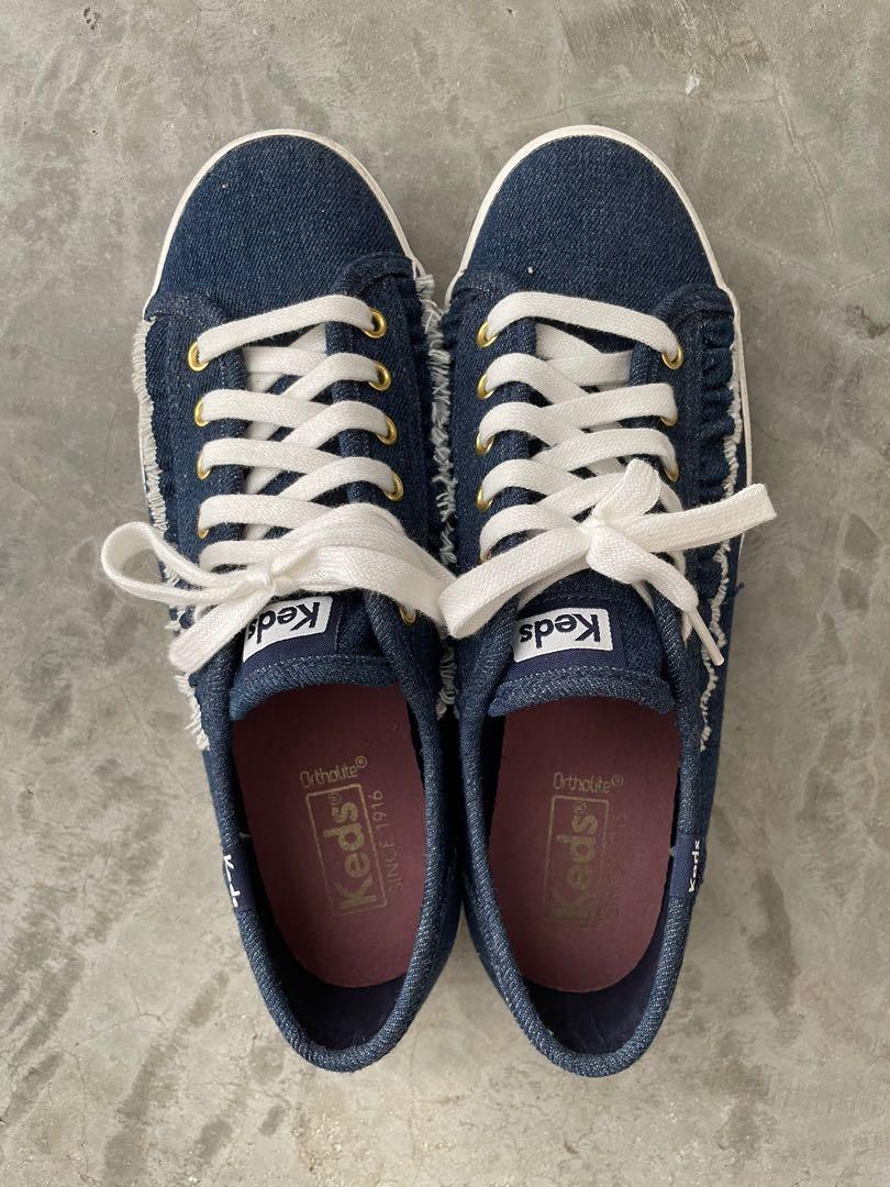 Keds Ortholite Denim Sneakers Size 39