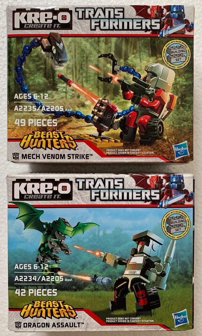 Kreo KRE-O Transformers Dragon Assault Beast Hunters A2234 for sale online 