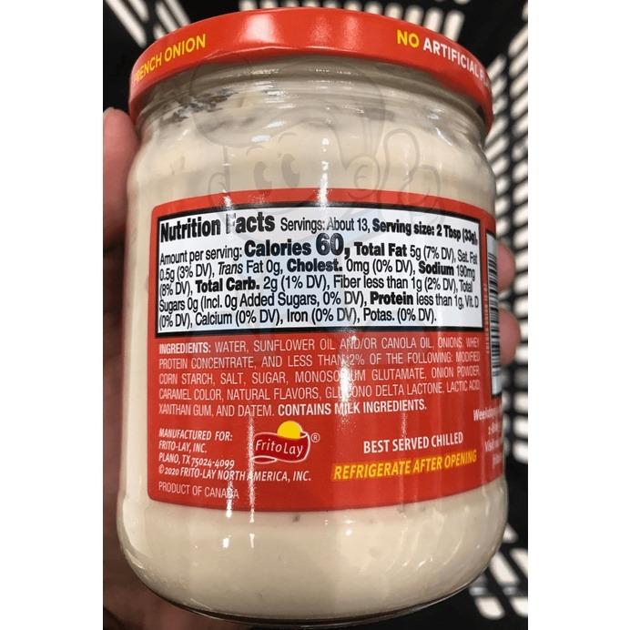 Lay's French Onion Dip 15 oz., Food & Drinks, Other Food & Drinks on Carousell