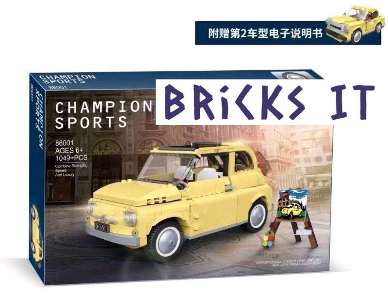 Lepin Lion King Fiat 500 180163 86001 Hobbies Toys Toys
