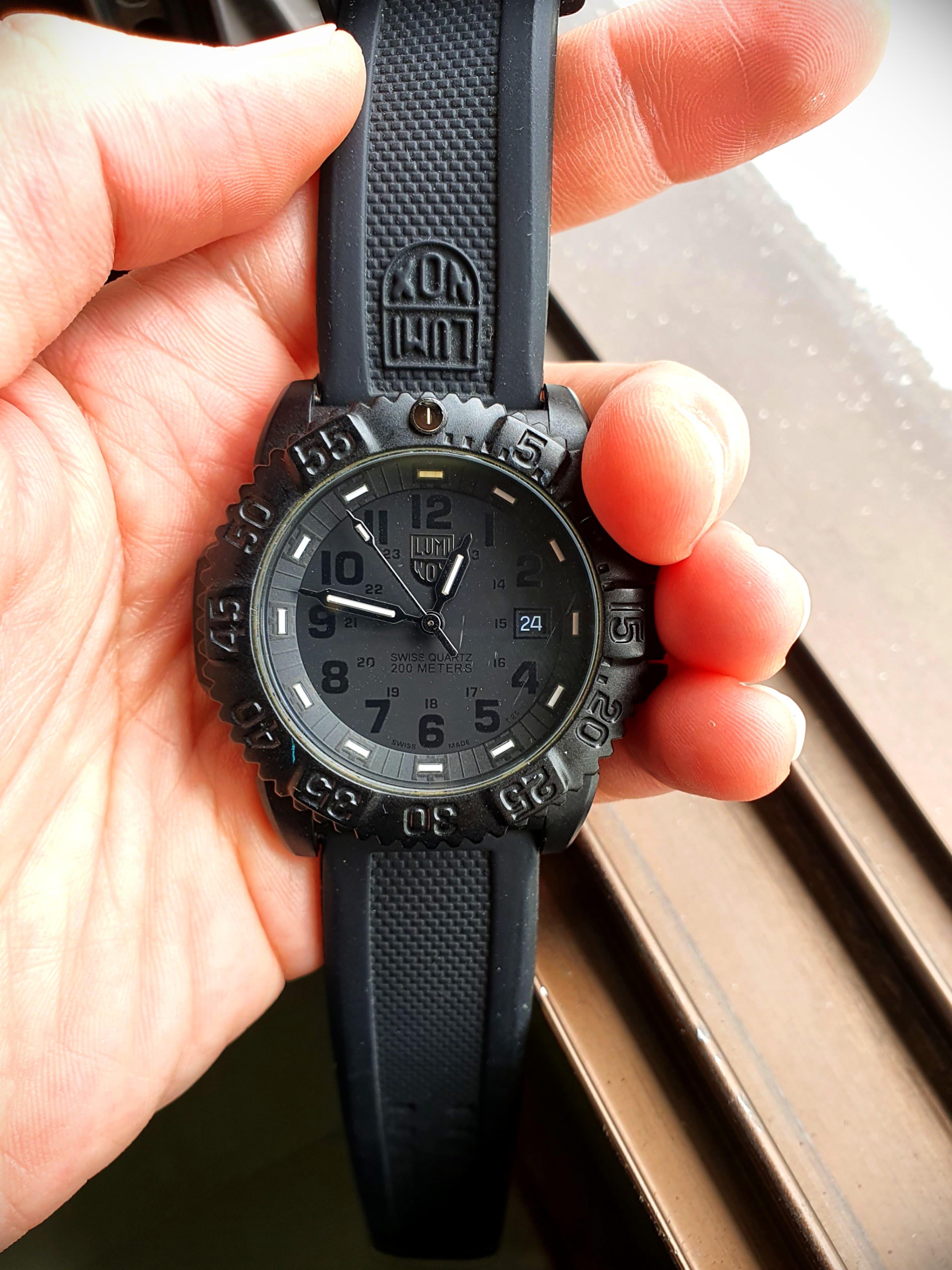 Luminox 3051.BO watch FREE BN nato strap Men s Fashion