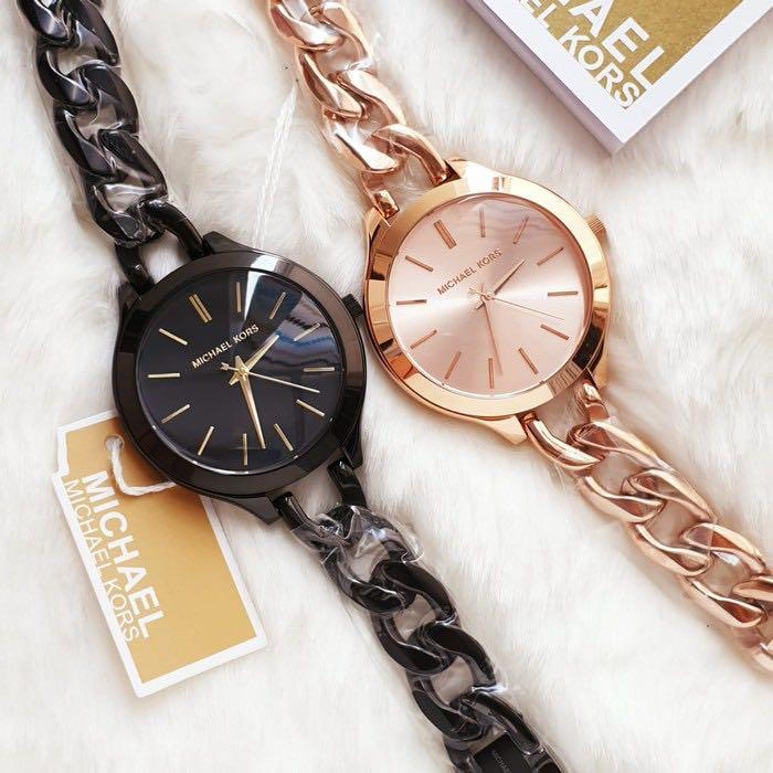 Michael kors 2024 runway twist watch