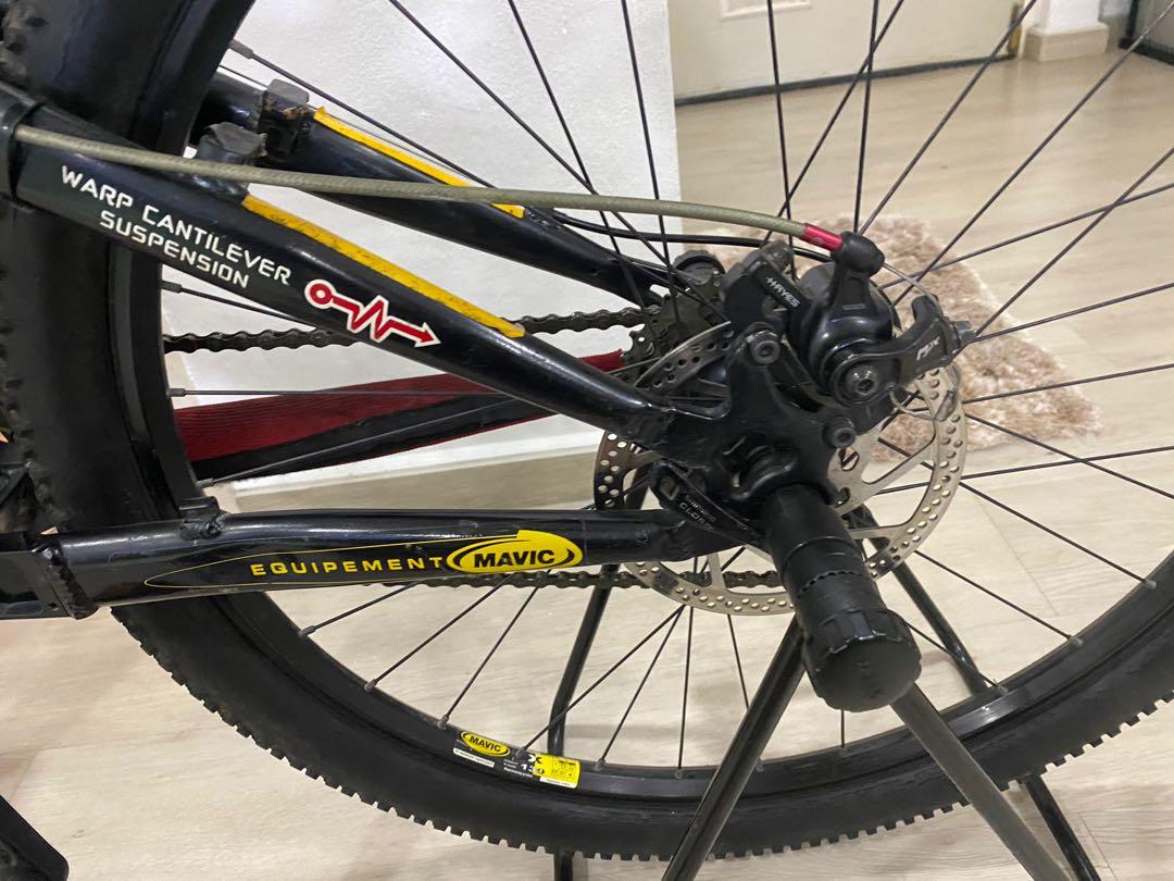 Giant DS1 Warp full suspension MTB for sale