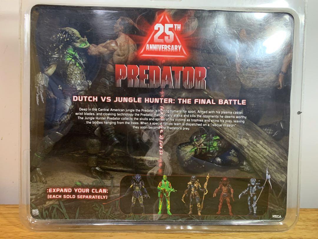 NECA Dutch vs Predator Final Battle 2Pack, Hobbies & Toys,