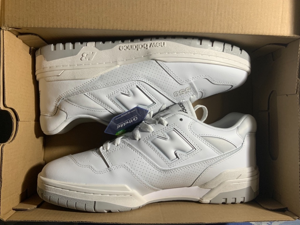 New Balance 550 White Grey main image 1