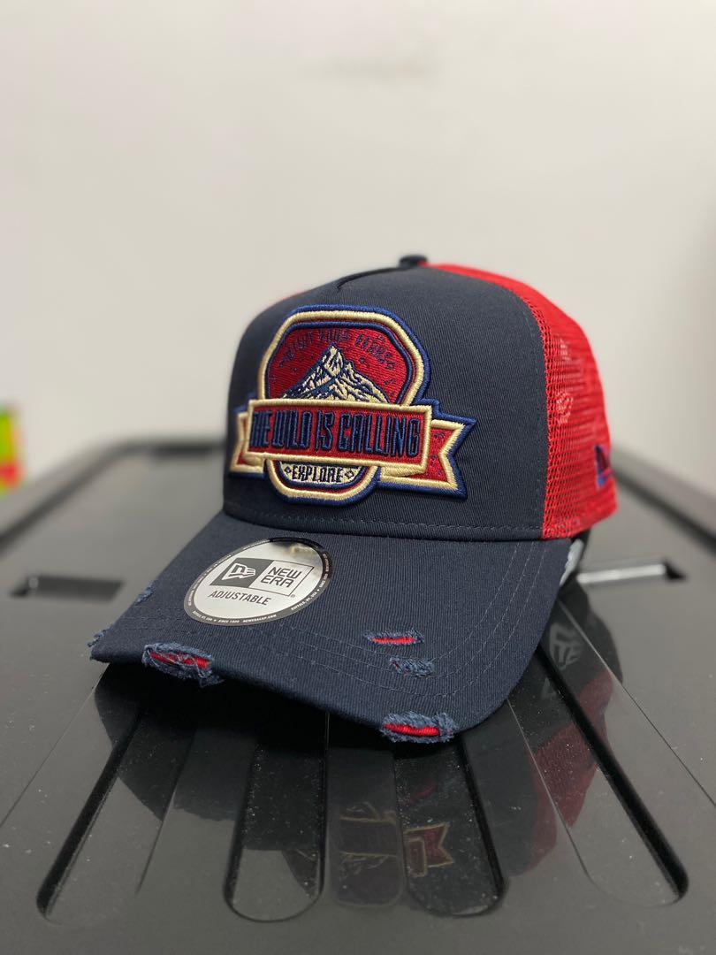 New era distressed trucker cap 2025