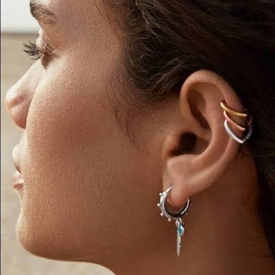 Ear jacket store earrings pandora