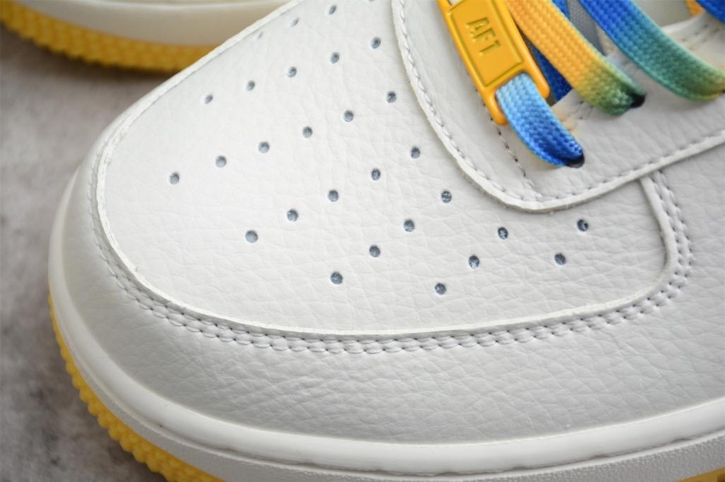 Nike air force on sale blue and yellow