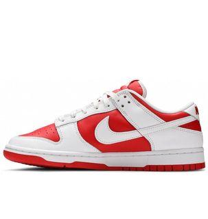 Nike Dunk Low - Championship Red White