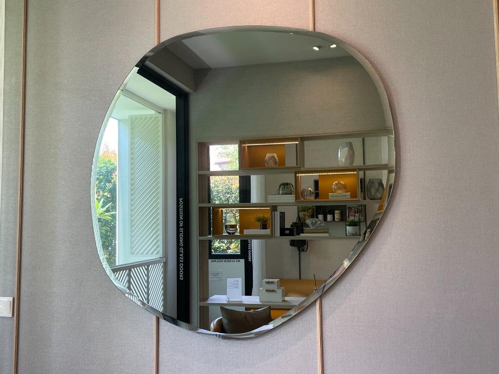 Odd Shaped Mirror, Furniture & Home Living, Home Decor, Mirrors on