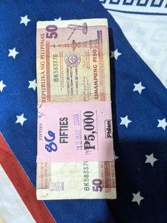 Old 50 peso bills