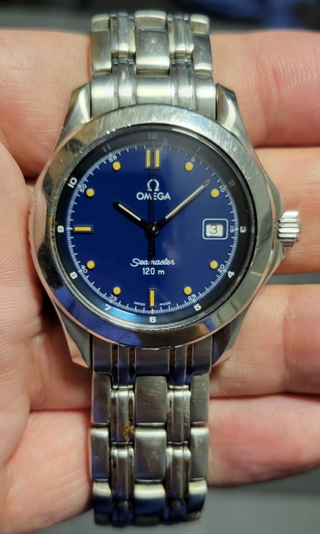 Omega Seamaster 120M Quartz Men s Fashion Watches Accessories