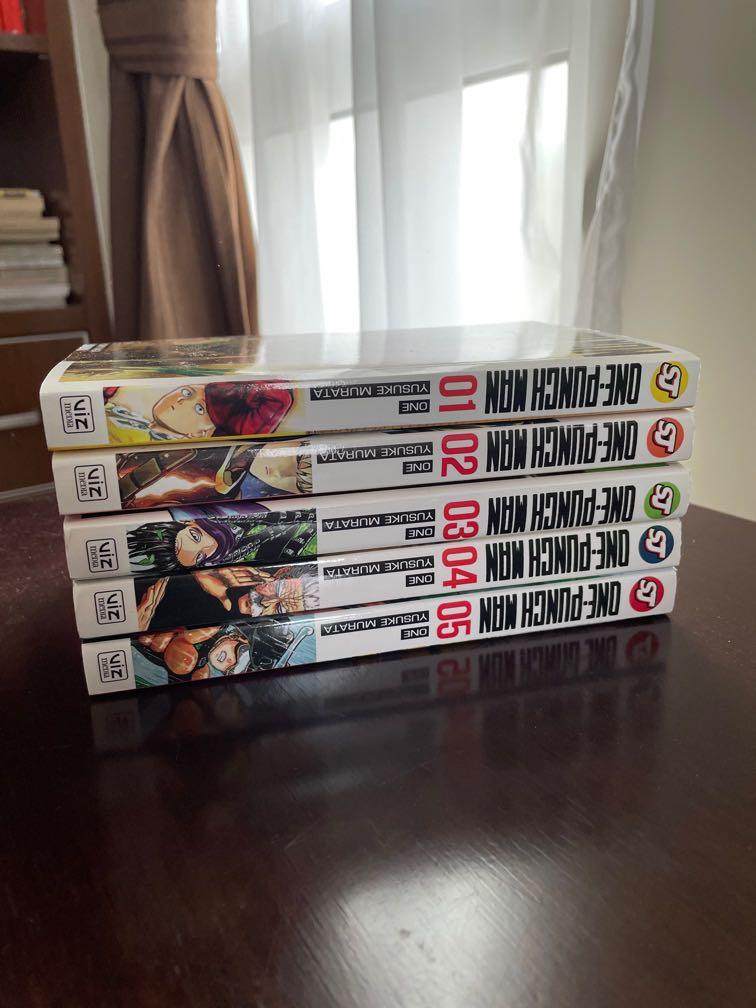 One Punch Man Vol 1 5 Viz Books Stationery Comics Manga On Carousell