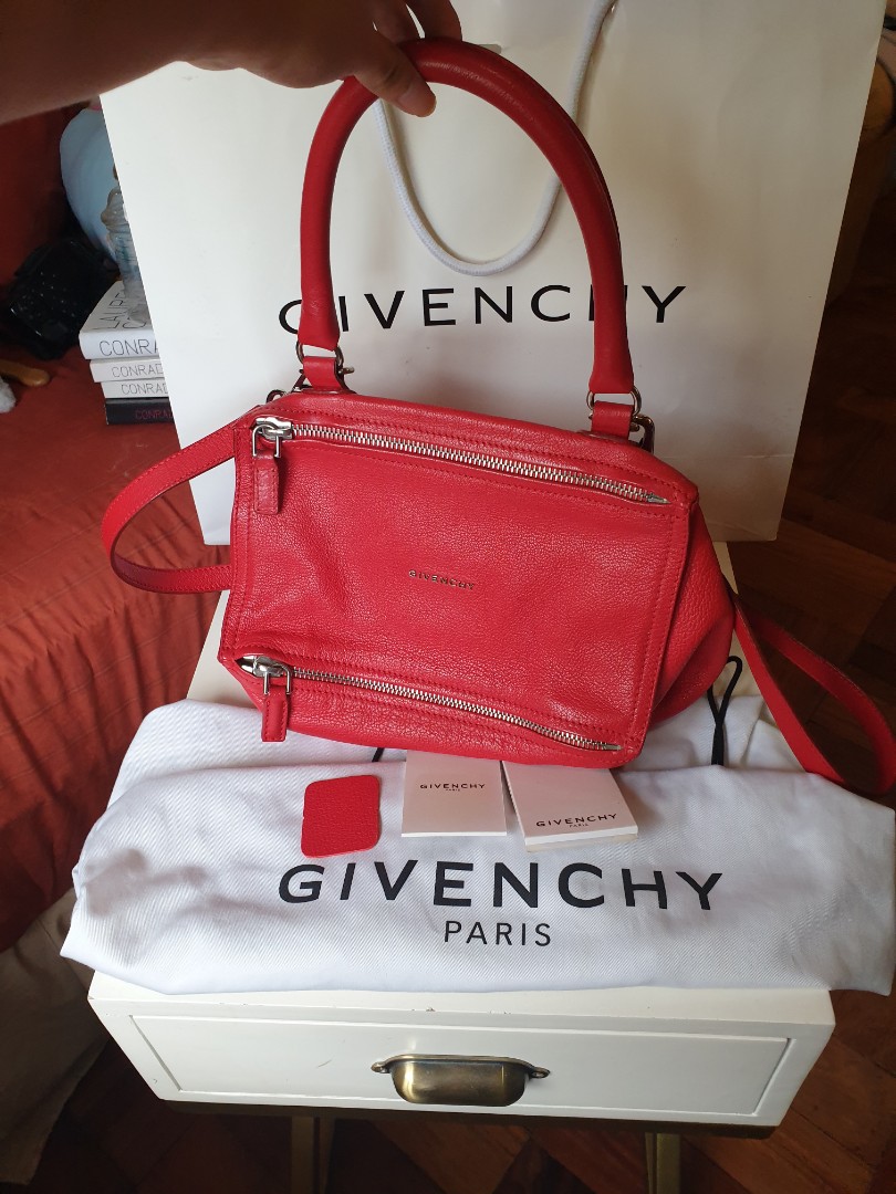 Givenchy pandora mini red 2025