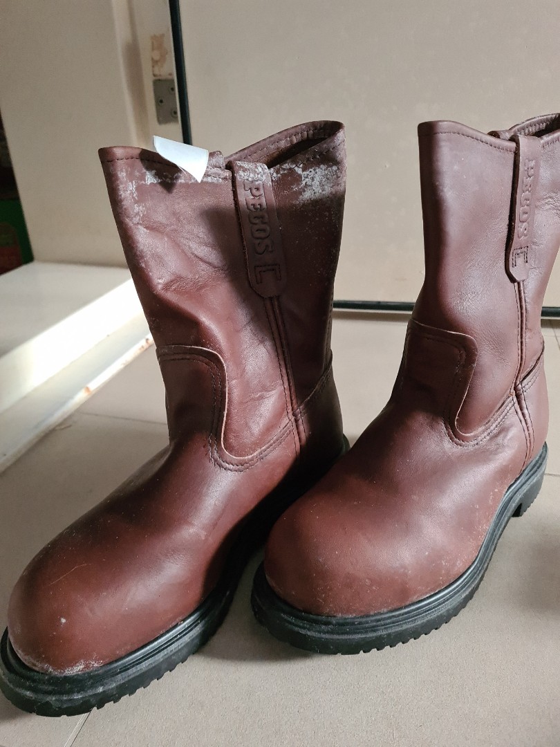 Red wing 2024 pecos safety boots