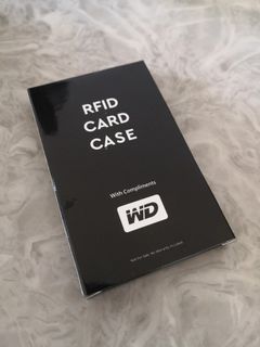 RFID Security Card Sleeve - Western Digital467849636720814080