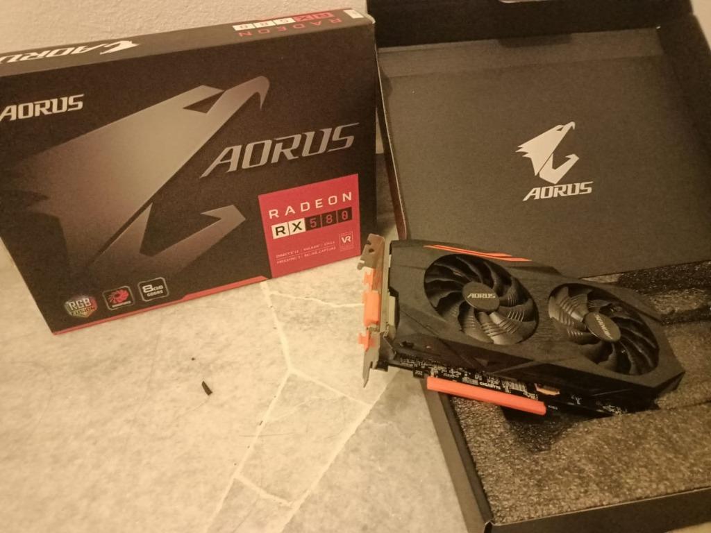 Aorus radeon rx 580 8gb clearance