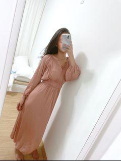 S貴氣長洋裝
