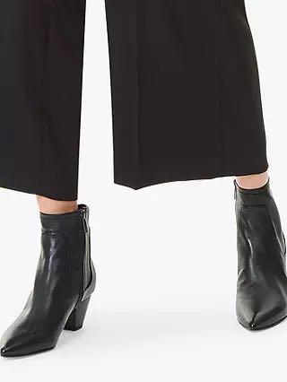 Sam Edelman Karlee black leather ankle boots