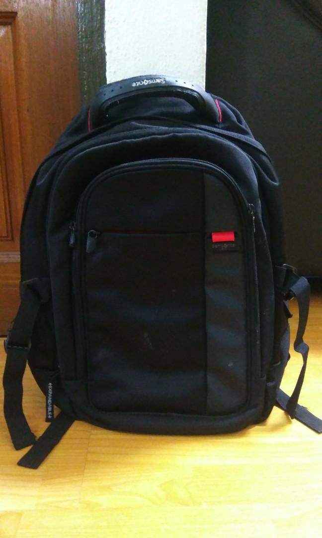 Samsonite Expandable Laptop Backpack Men s Fashion Bags
