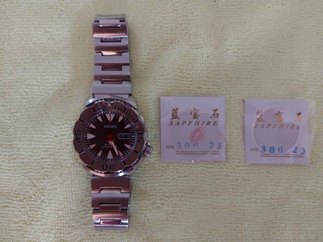 Seiko monster sapphire store crystal