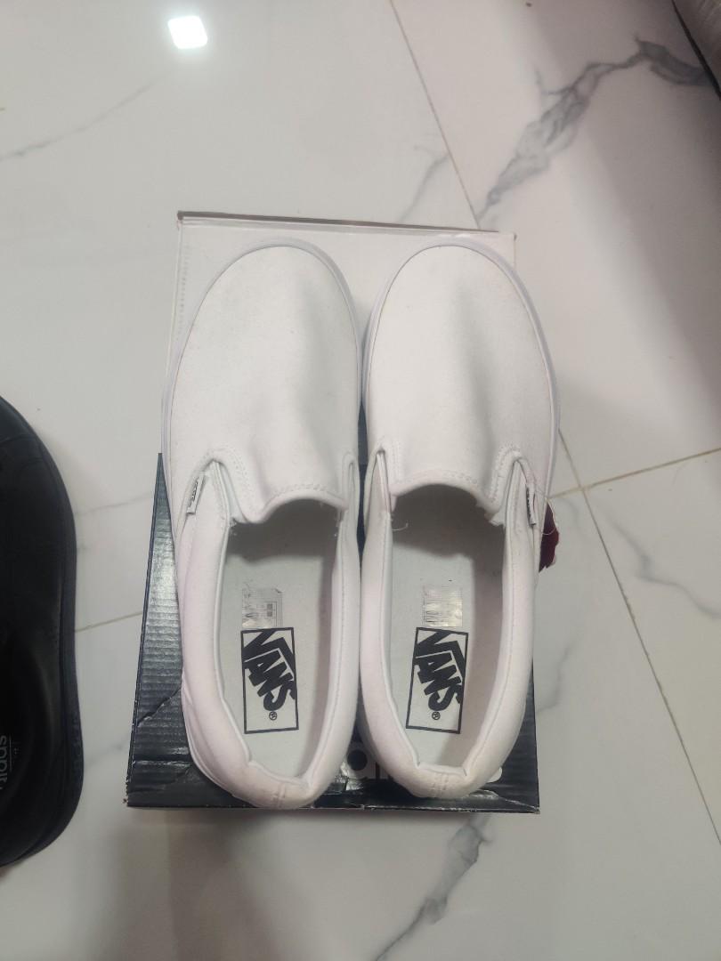 Sepatu Vans slip on putih original 