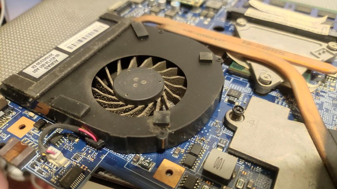 Service laptop and replace great quality thermal paste, Computers