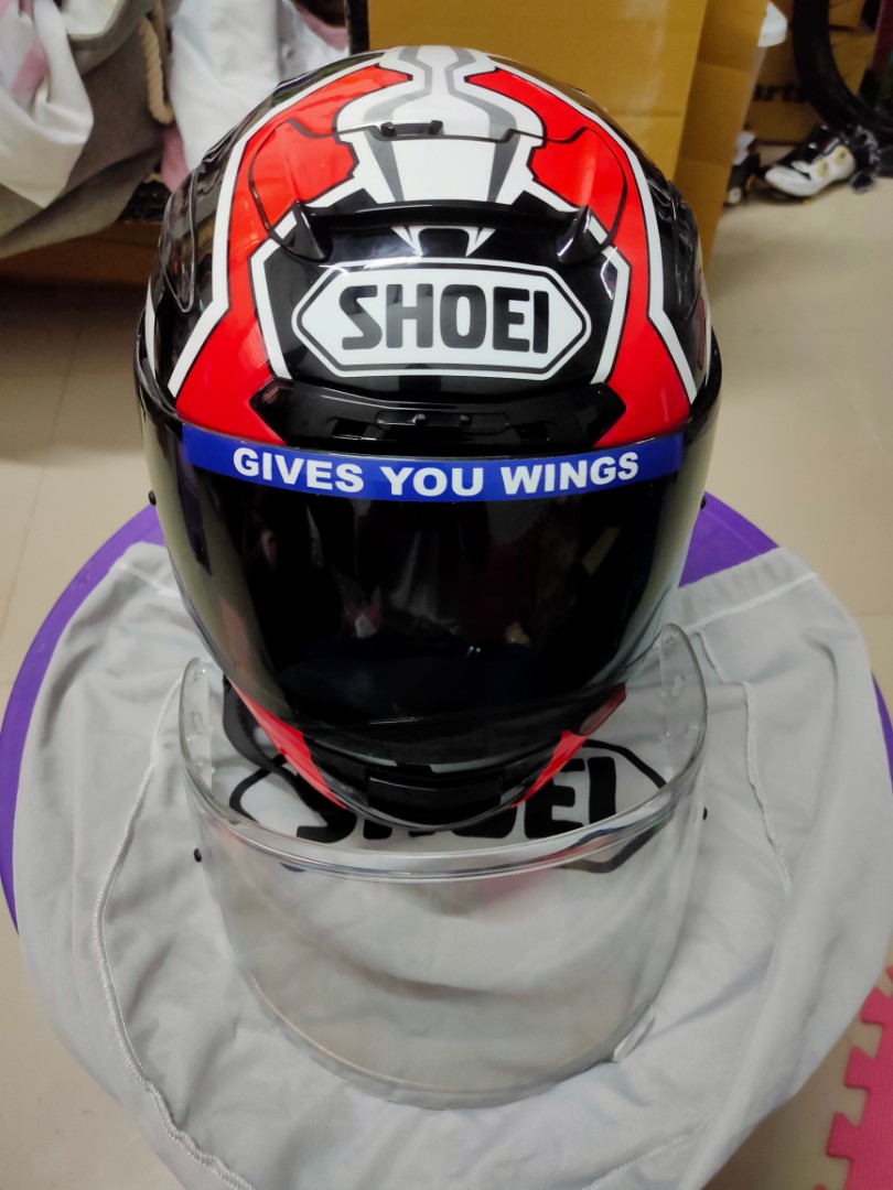 SHOEI X12 MARQUEZ Motorbikes Motorbike Parts Accessories