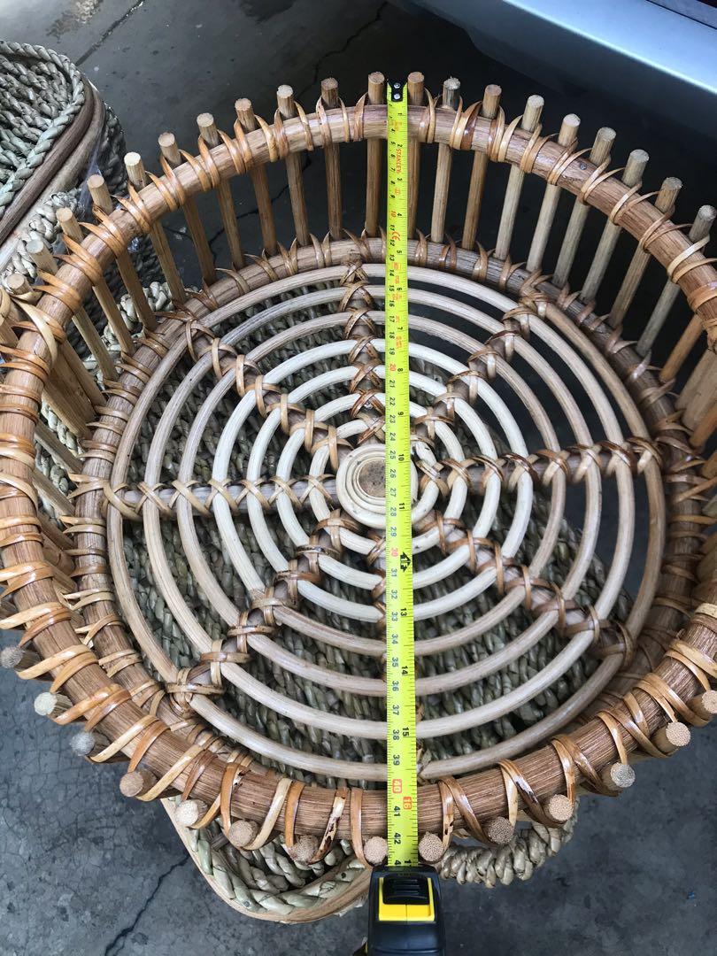 Solid Rattan Big Fruit basket (Category: Storage Boxes & Baskets) located in Paranaque City. Submitted by FLess.ph (Listing ID 1112485971, Image 2). Description: Export quality.