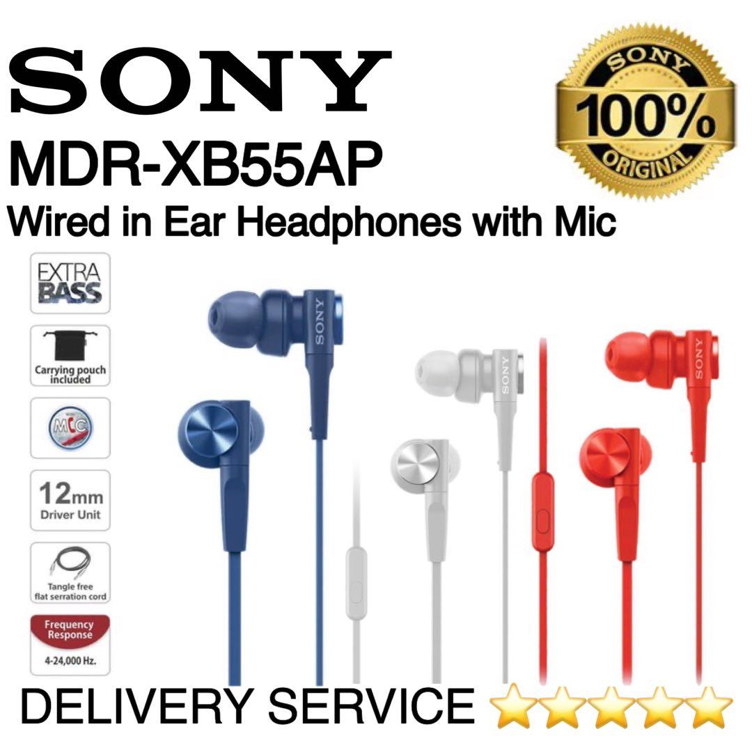 Sony xb55ap wired hotsell headset