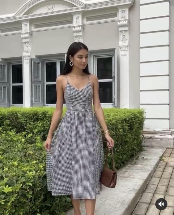 Gingham formal dress store