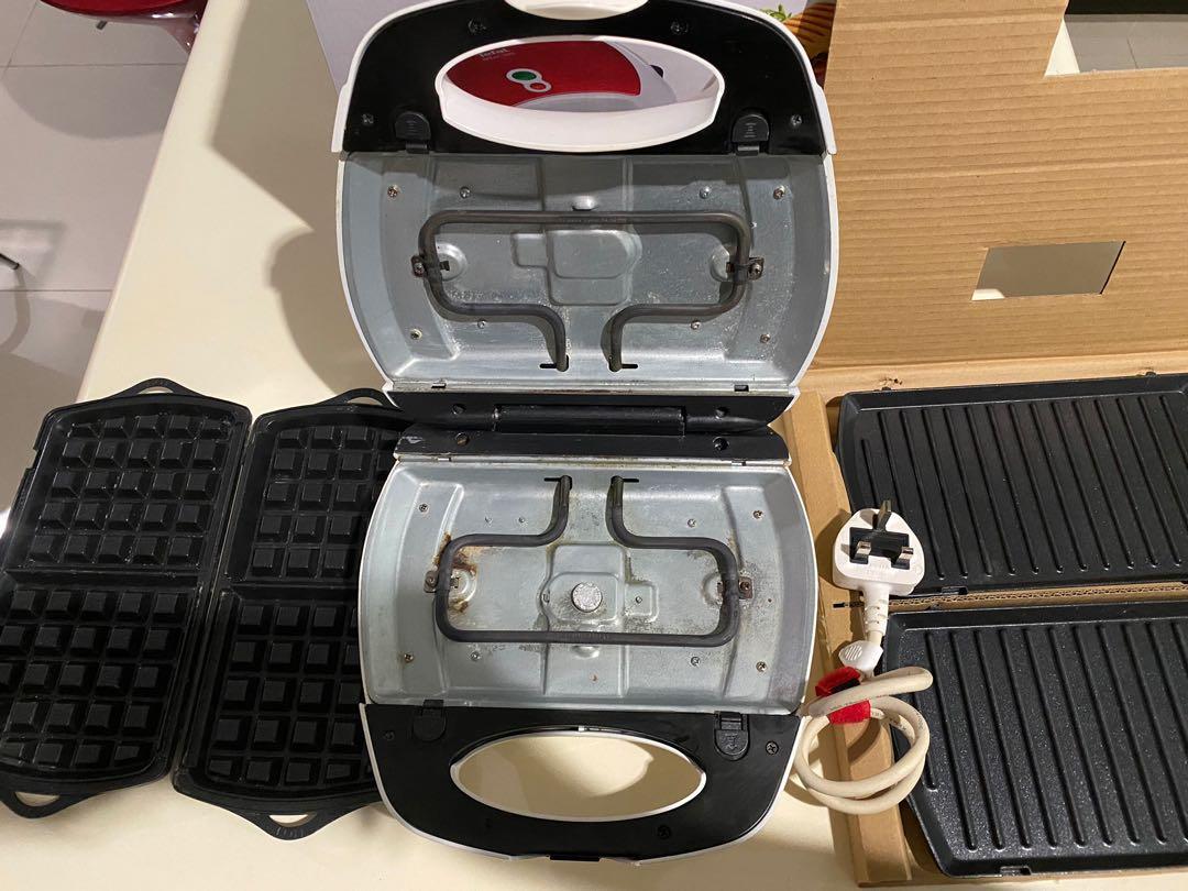 Tefal Waffle and Grill plates, TV & Home Appliances, Kitchen Appliances