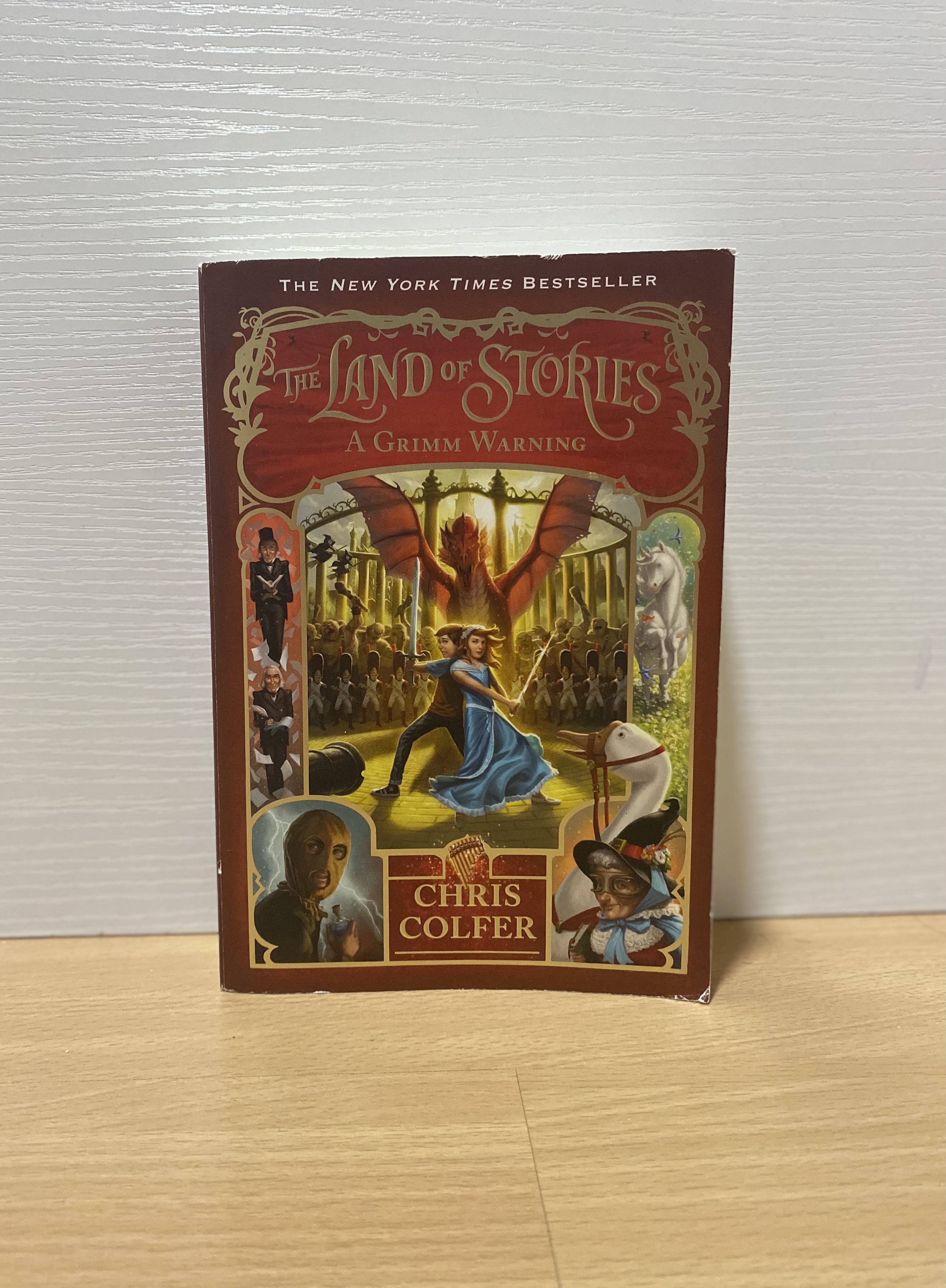 The Land Of Stories A Grimm Warning Chris Colfer, Hobbies & Toys