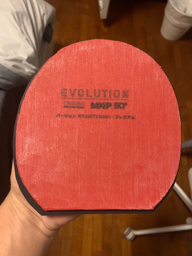 Tibhar Evolution MXP 50 (Table Tennis Rubber), Sports Equipment