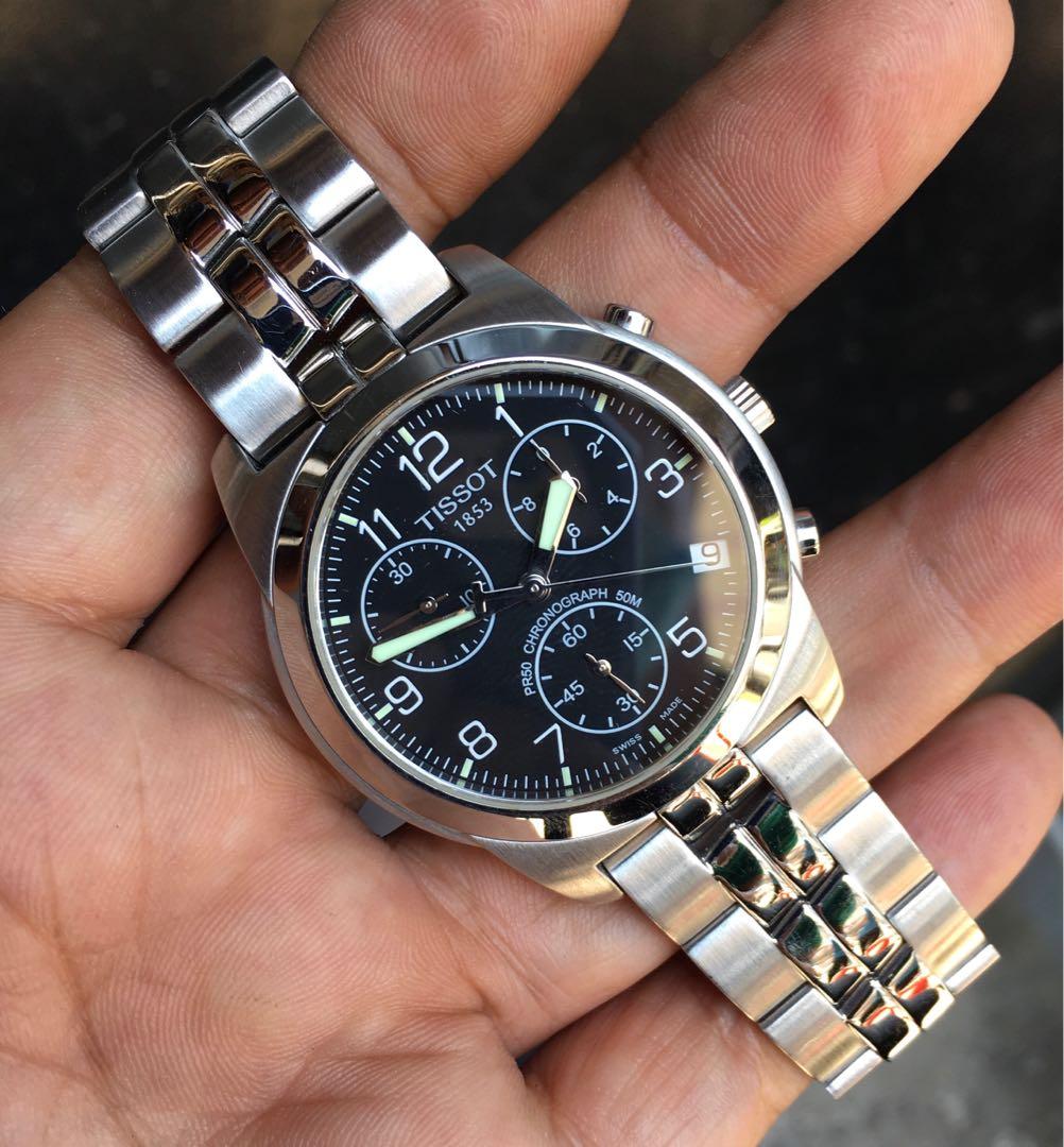 Tissot 1853 pr50 on sale chronograph 50m