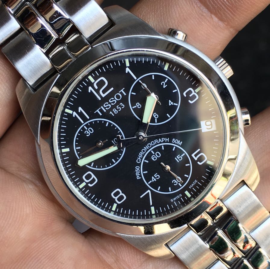 Tissot PR50 Chronograph Men s Fashion Watches Accessories