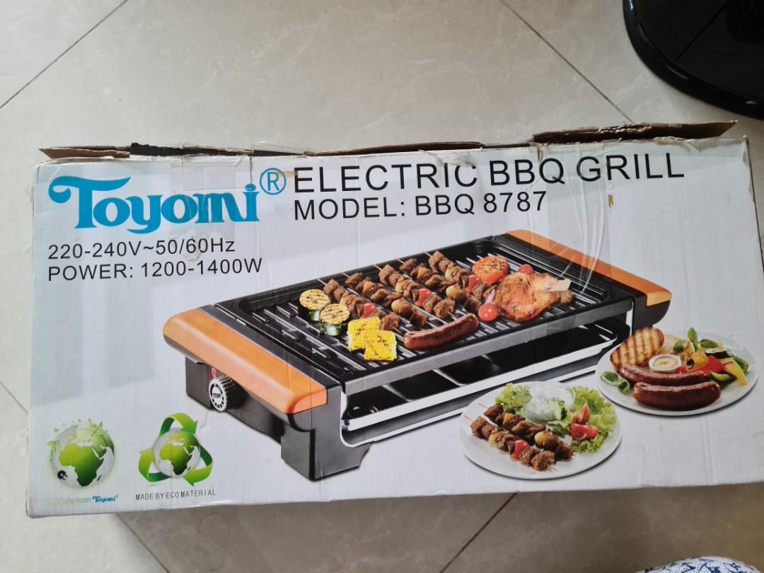 Toyomi Electric BBQ Grill (BBQ 8787), TV & Home Appliances, Kitchen