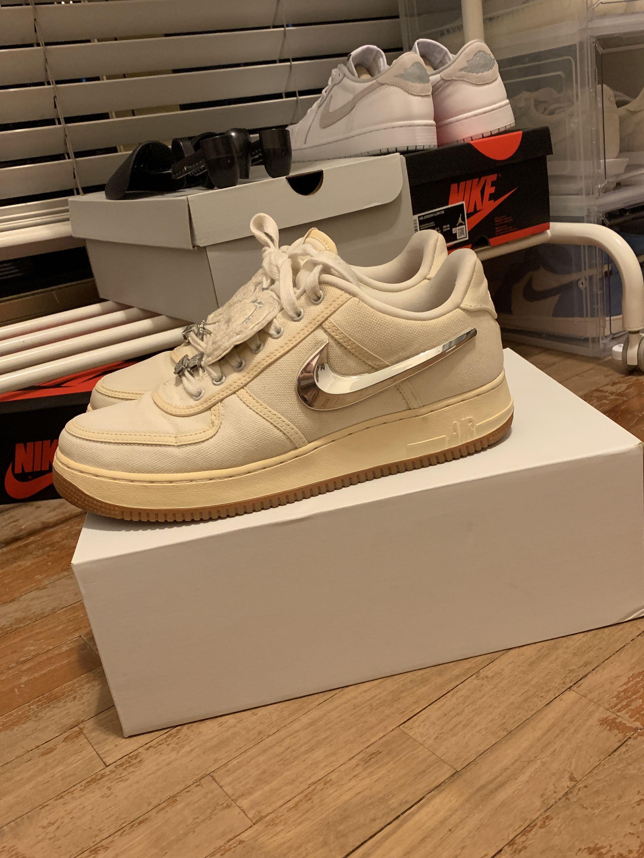 Af1 travis scott retail clearance
