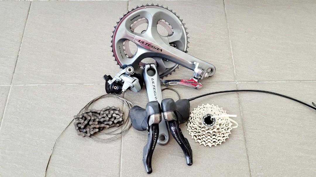 Shimano Ultegra Groupset 6700 10 Speed Sports Equipment Bicycles Parts Parts Accessories on Carousell