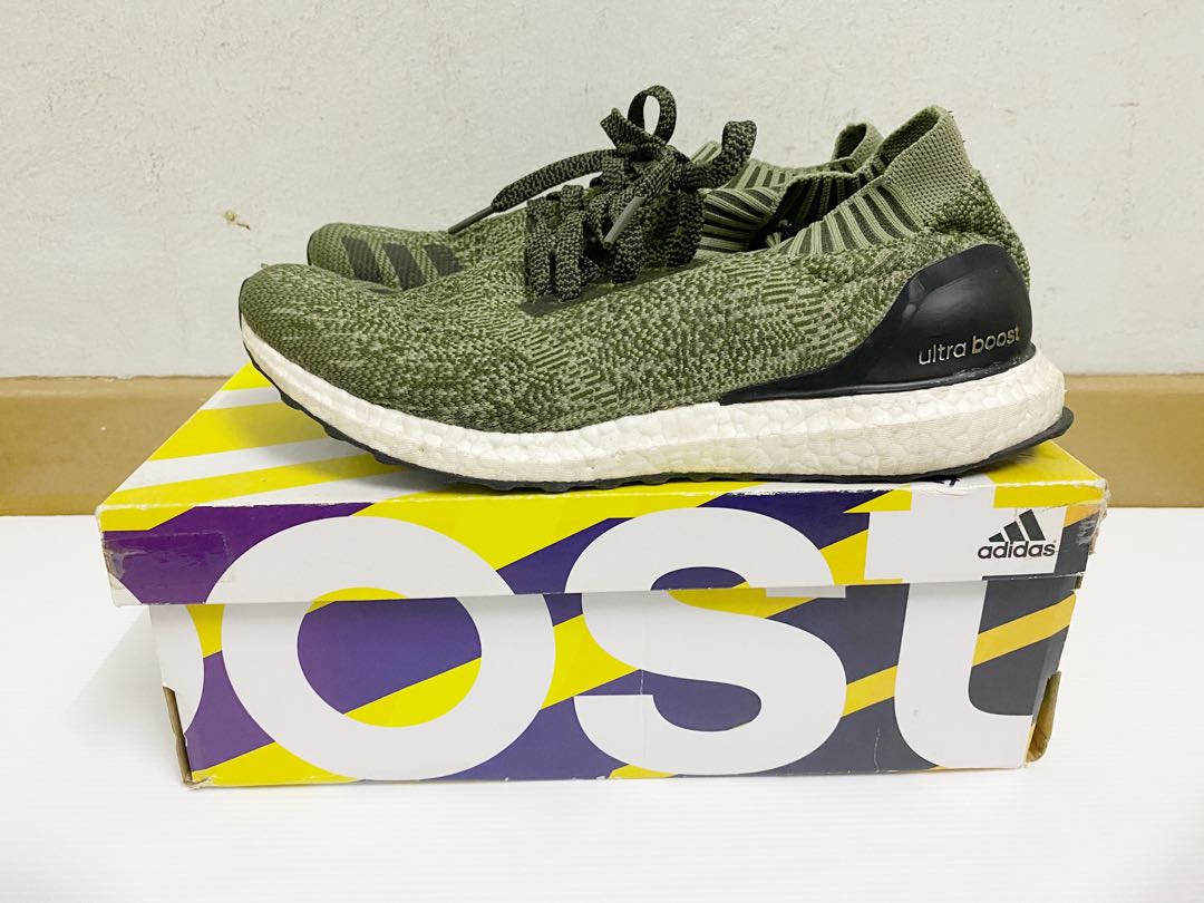 ultra boost uncaged olive