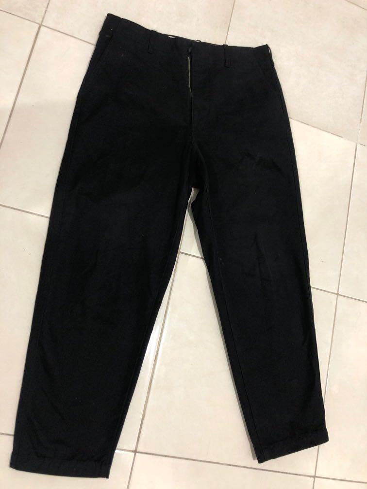 Uniqlo u wide shop fit tapered ankle chino