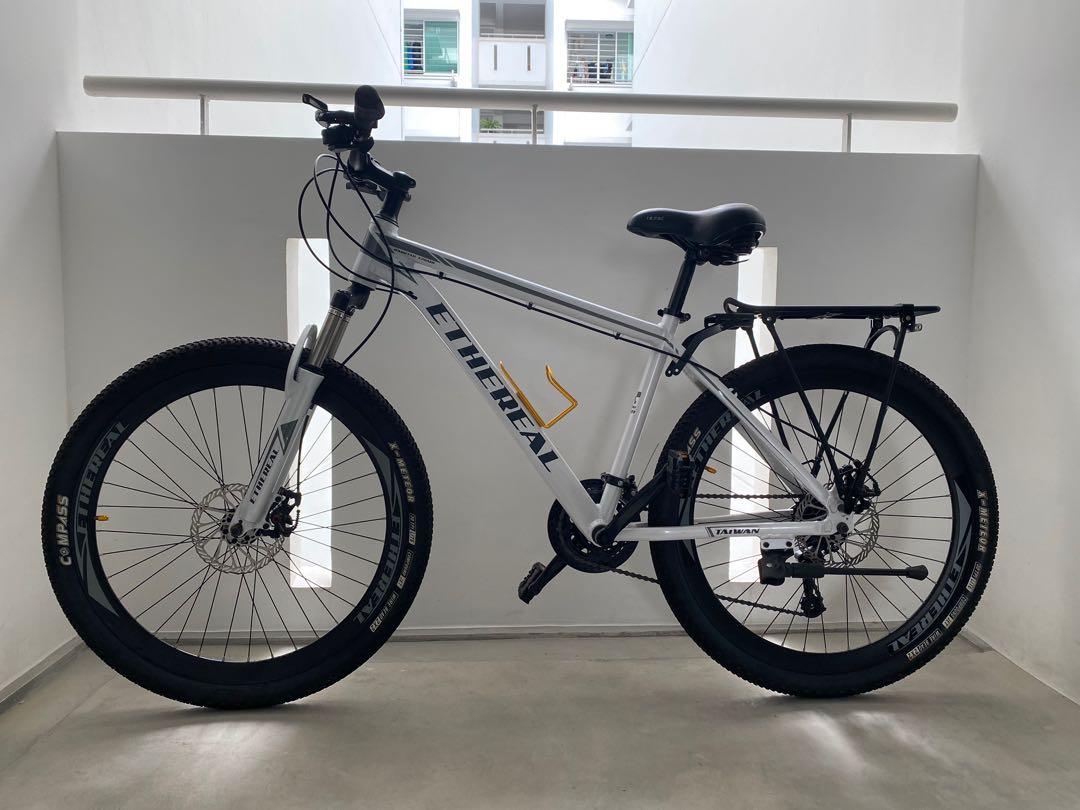 Used Ethereal E26MD HardTail Mountain Bike White Sports Equipment Bicycles Parts Bicycles on Carousell
