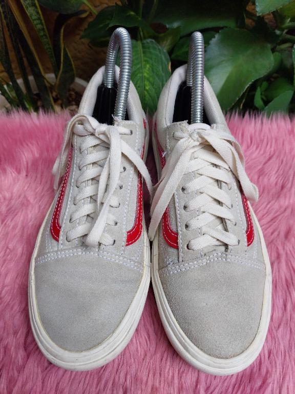 Gray and red vans new arrivals