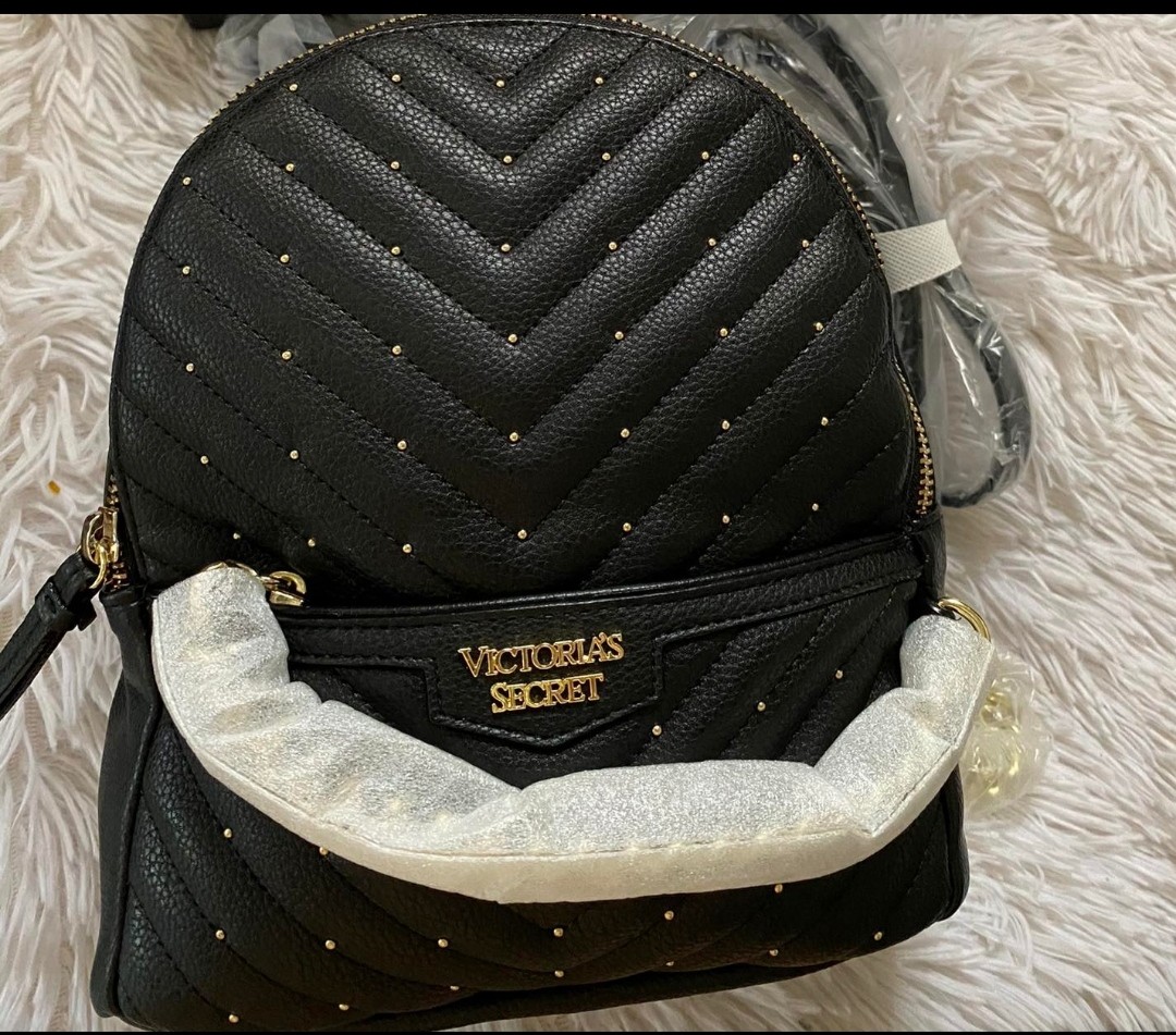 Victoria Secret Black BackPack Luxury Bags Wallets on Carousell